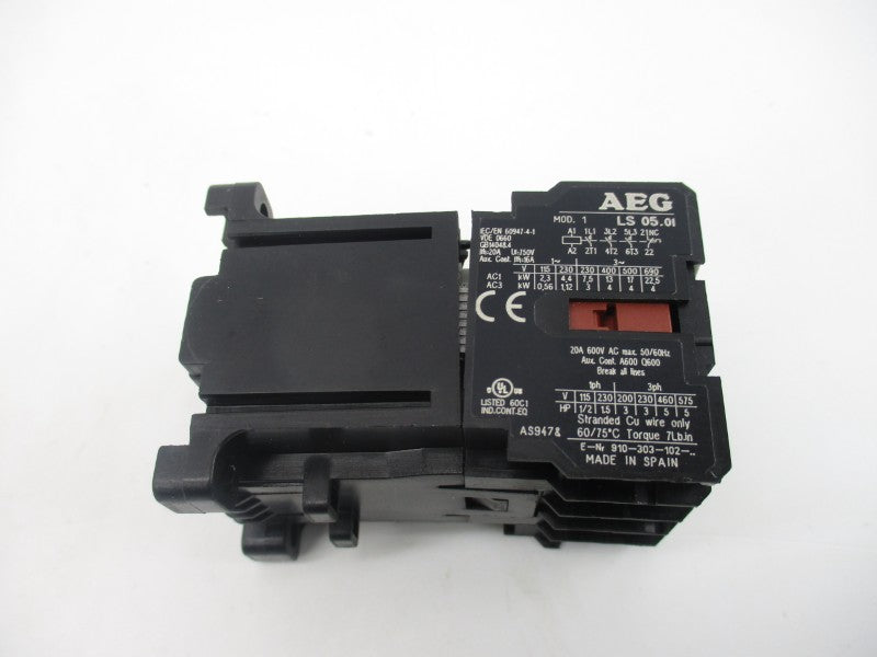 AEG LS05.01-00 209644 24VDC 20A (AS PICTURED) NSMP