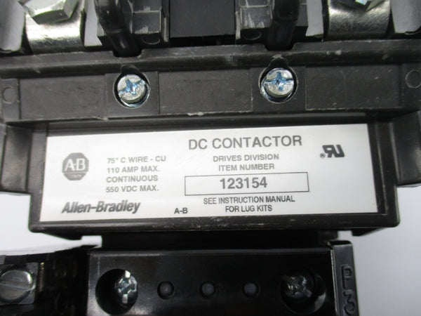 ALLEN BRADLEY 123154 115V 110A NSNP