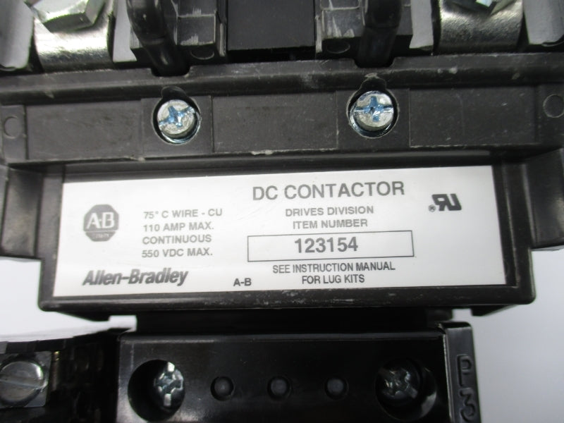 ALLEN BRADLEY 123154 115V 110A NSNP