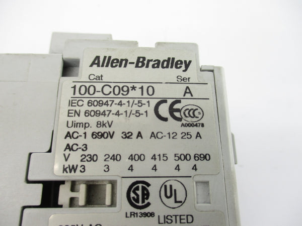 ALLEN BRADLEY 100-C09D10 SER. A 110/120V 32A (AS PICTURED1) NSNP