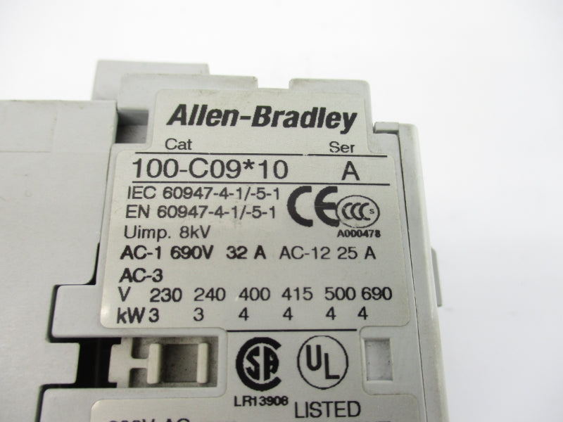 ALLEN BRADLEY 100-C09D10 SER. A 110/120V 32A (AS PICTURED1) NSNP