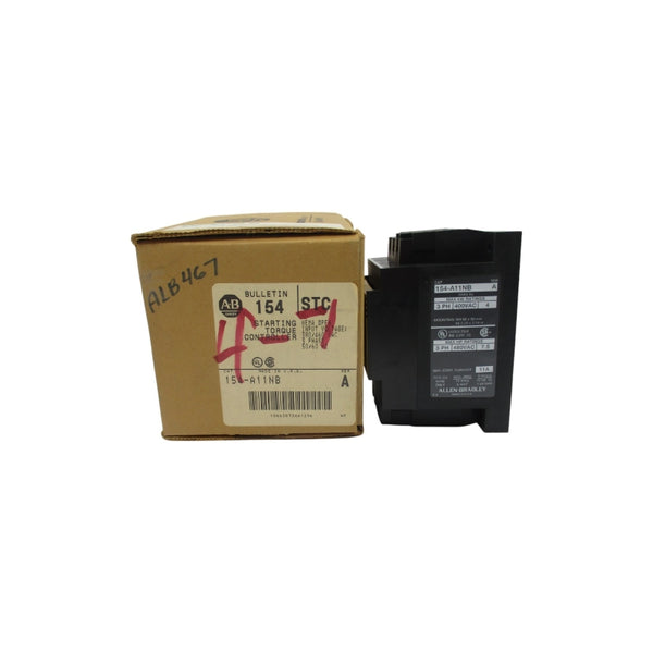 ALLEN BRADLEY 154-A11NB SER. B 380/460VAC 7.5A (BR/WH) NSMP