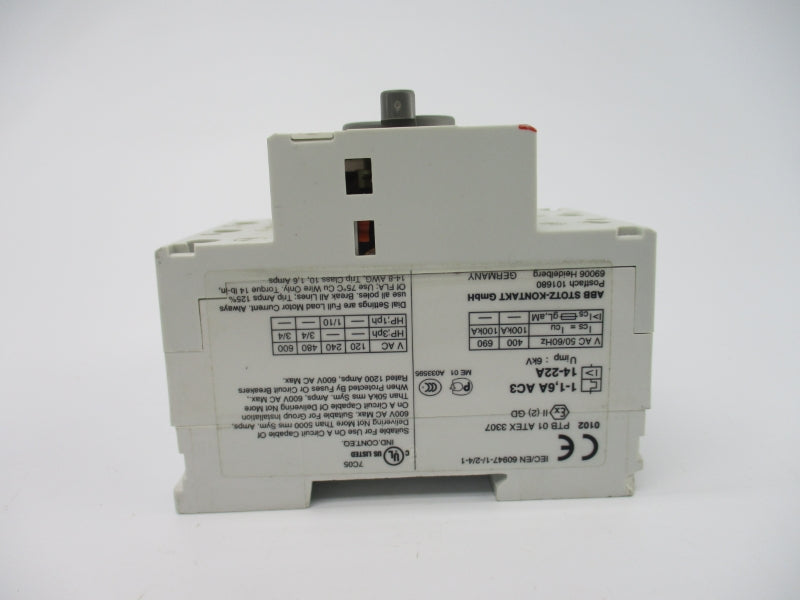 ABB MS325 690V 1.0-1.6A NSNP