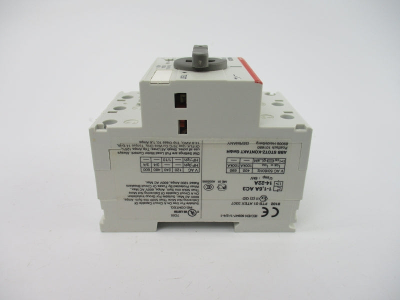 ABB MS325-1.6 1SAM150000R1006 690V 1.0-1.6A NSMP