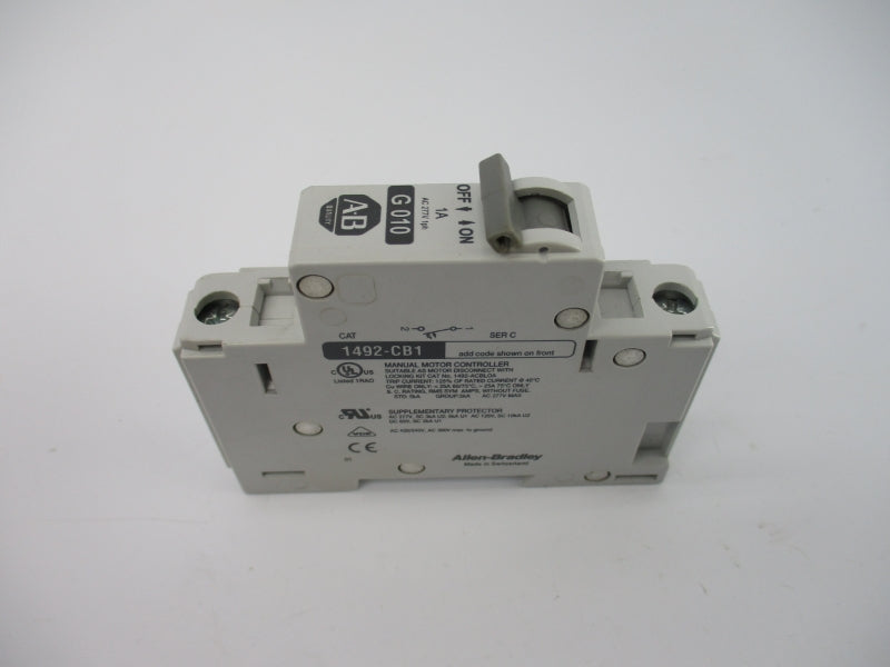 ALLEN BRADLEY 1492-CB1G010 SER. C 277VAC 1A NSNP