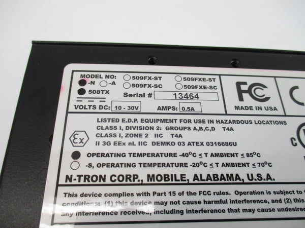N-TRON 508TX-N 10-30VDC 0.5A NSNP