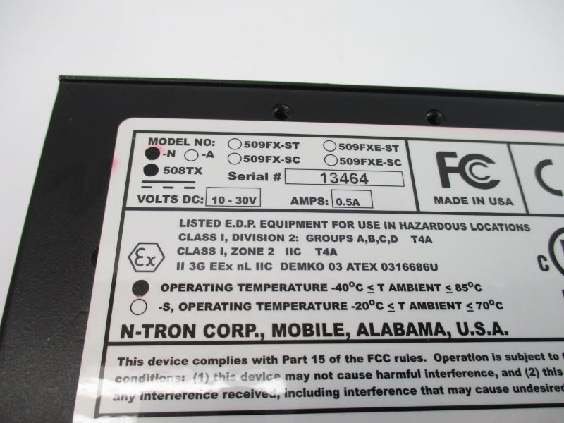 N-TRON 508TX-N 10-30VDC 0.5A NSNP