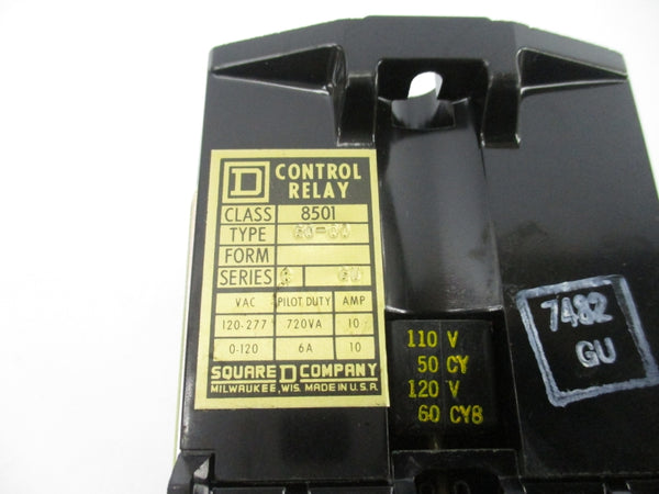 SQUARE D 8501GO-00V02 110/120V 10A NSNP