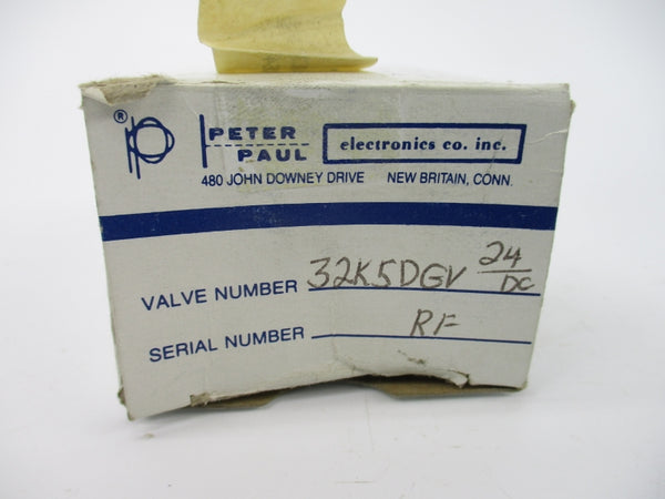 PETER PAUL 32K5DGV 24VDC 100PSPI NSMP