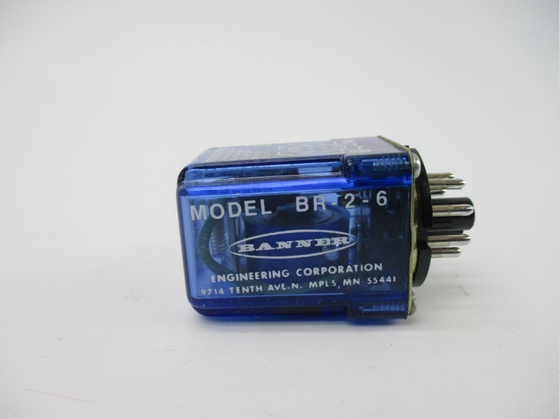 BANNER ENGINEERING BR-2-6 6VDC 10A NSMP