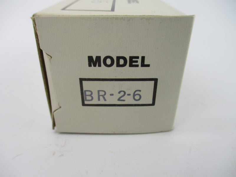 BANNER ENGINEERING BR-2-6 6VDC 10A NSMP