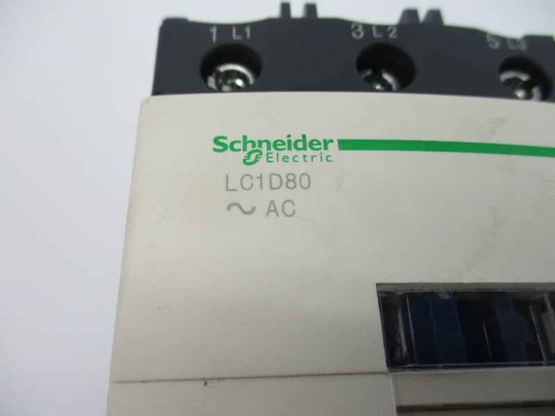 SCHNEIDER ELECTRIC LC1D80F7 110V 80A NSNP