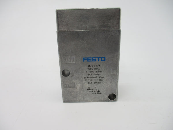 FESTO VL/O-3-1/4 9984 -14.4-145PSI NSMP