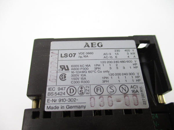 AEG 910-302-030-00 LS07 24VDC NSNP