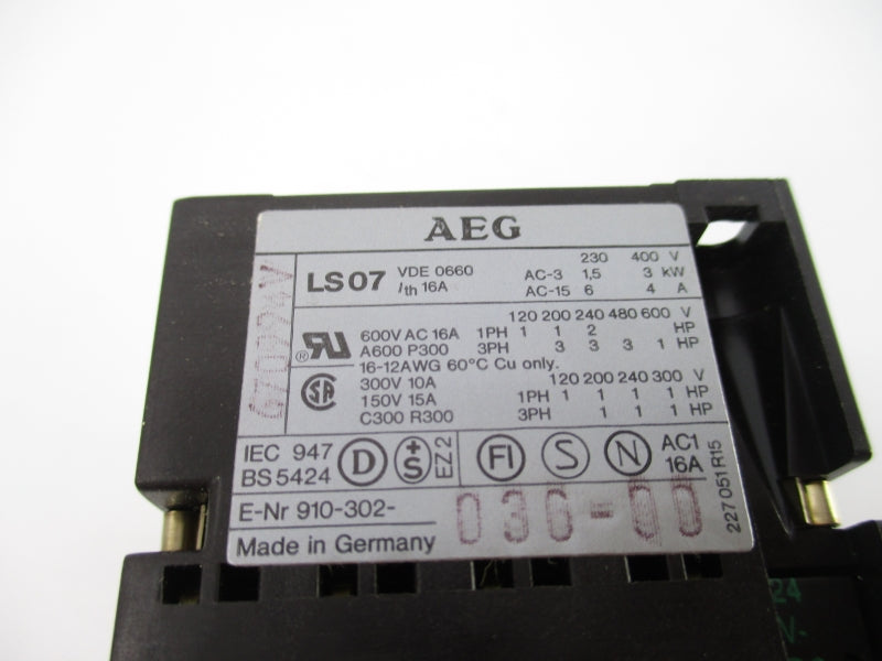 AEG 910-302-030-00 LS07 24VDC NSNP