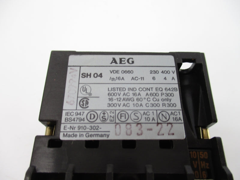 AEG 910-302-083-22 SH04 110/120V NSNP