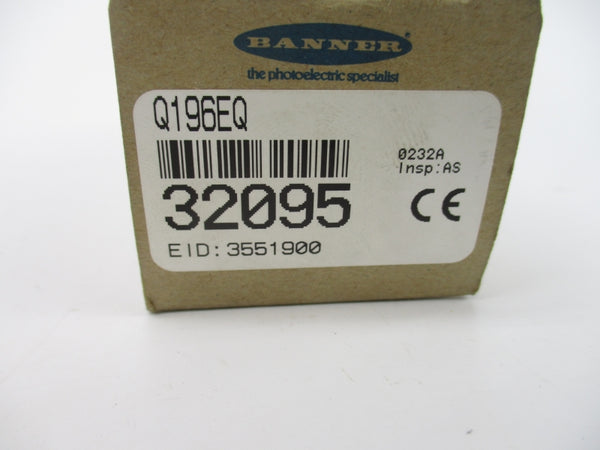 BANNER ENGINEERING Q196EQ 32095 NSMP