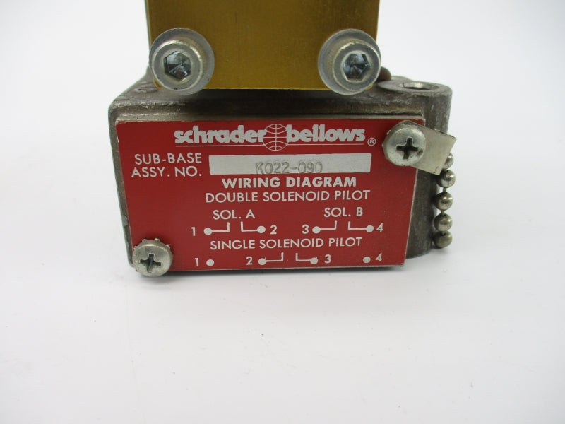 SCHRADER BELLOWS L675-39-102 K022-090 NSNP