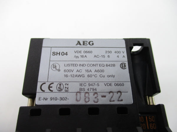 AEG 910-302-083-22 110/120V 16A NSNP