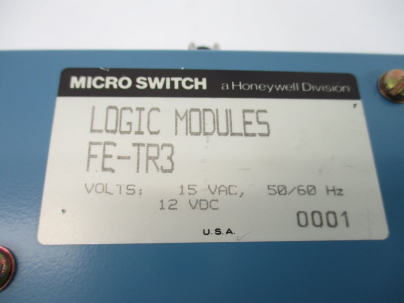 MICRO SWITCH FE-TR3 15VAC NSNP