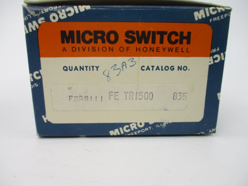 MICRO SWITCH FE TR1500 15VAC NSMP
