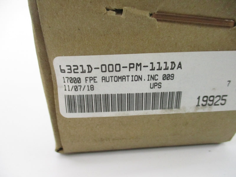 MAC 6321D-000-PM-111DA NSFS