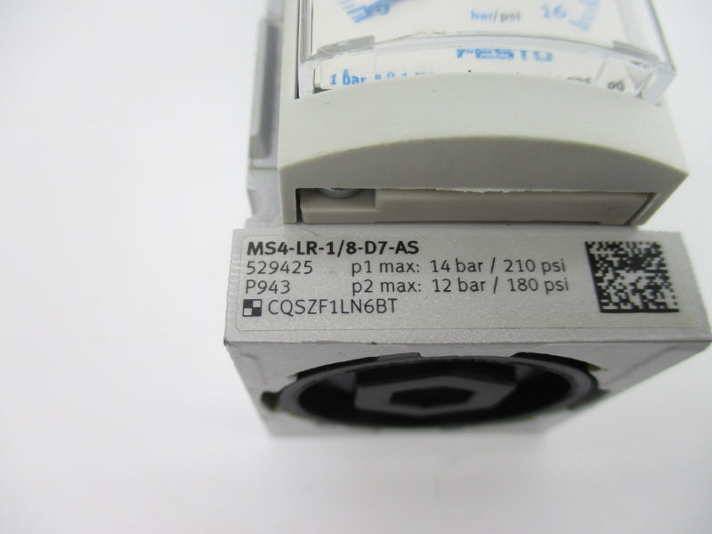 FESTO MS4-LR-1/8-D7-AS 529425 210PSI NSNP