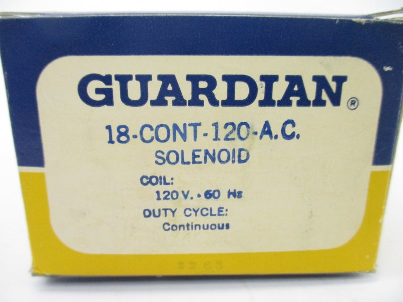 GUARDIAN 18-CONT-120-A.C. 120V NSMP
