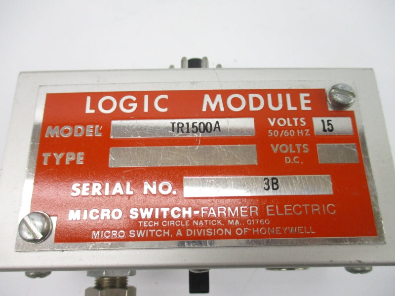MICRO SWITCH TR1500A 15V NSNP