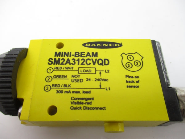 BANNER ENGINEERING SM2A312CVQD 24-240VAC NSNP