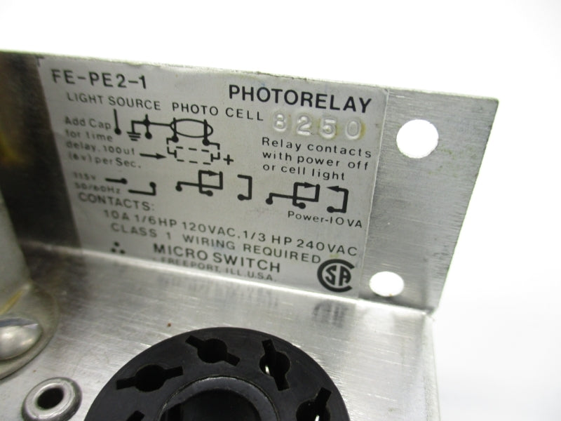 MICRO SWITCH FE-PE2-1 120/240VAC 10A NSNP