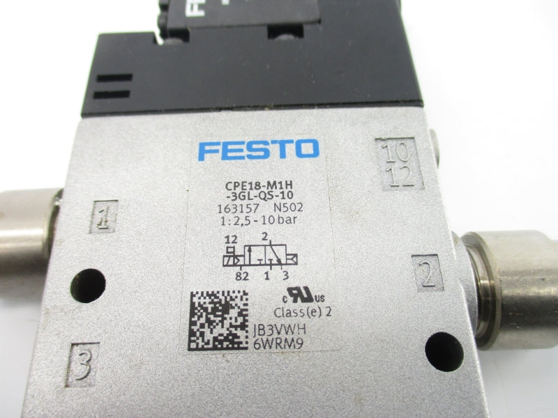 FESTO CPE18-M1H-3GL-QS-10 163157 24VDC NSNP