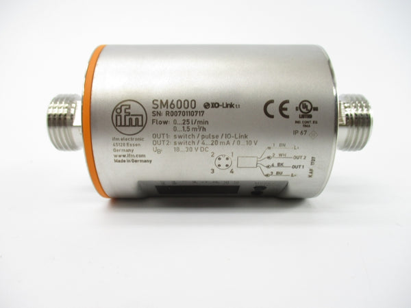 IFM EFECTOR SM6000 SMR12GGXFRKG/US-100 18-30VDC NSMP