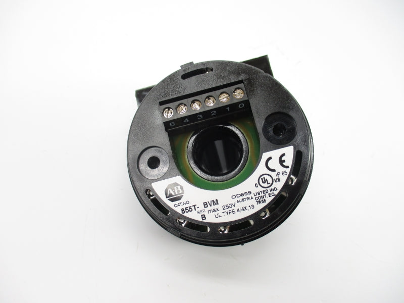 ALLEN BRADLEY 855T-BVM SER. B 250V (WH) NSMP