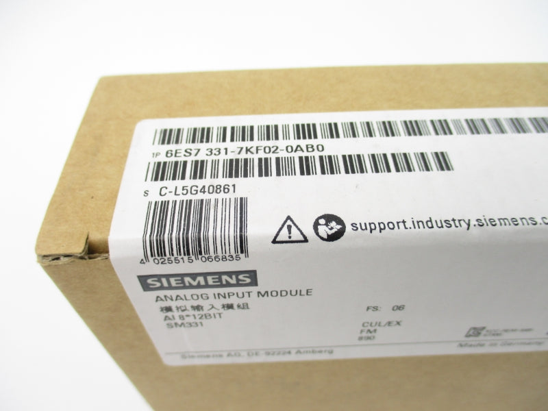 SIEMENS 6ES7 331-7KF02-0AB0 NSFS