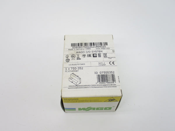 WAGO 750-352 24VDC NSFS