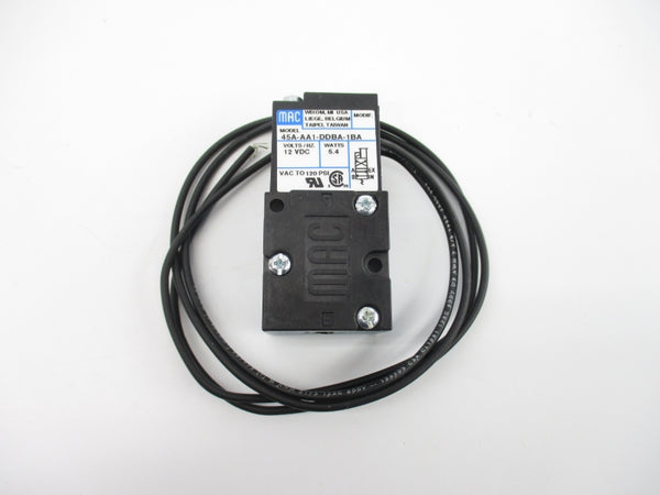 MAC 45A-AA1-DDBA-1BA 12VDC 120PSI NSMP