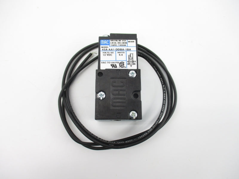 MAC 45A-AA1-DDBA-1BA 12VDC 120PSI NSMP