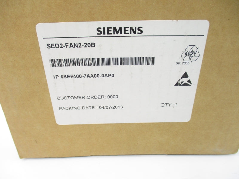 SIEMENS SED-FAN2-20B 63E6400-7AA00-0AP0 24VDC NSMP