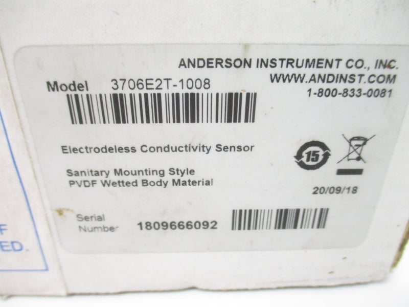 ANDERSON INSTRUMENT 3706E2T-1008 NSMP