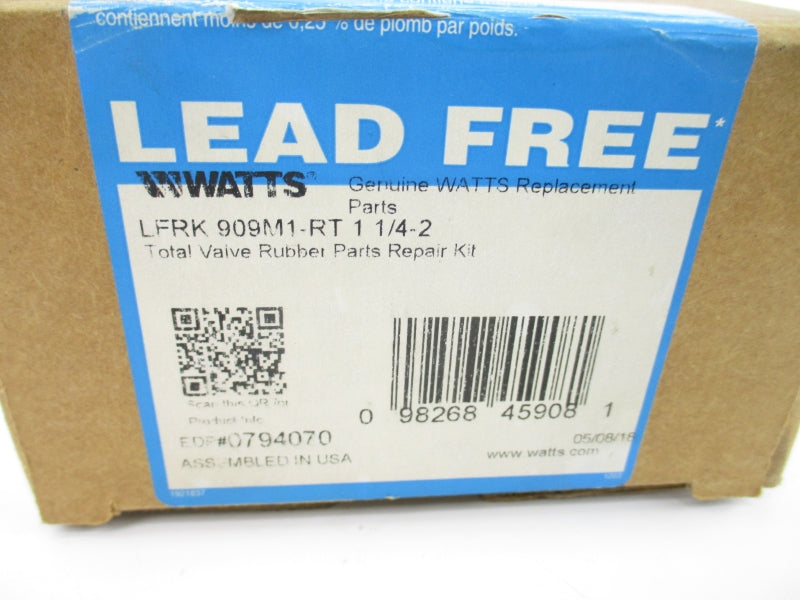 WATTS LFRK909M1-RT-1-1/4-2 0794070 NSMP