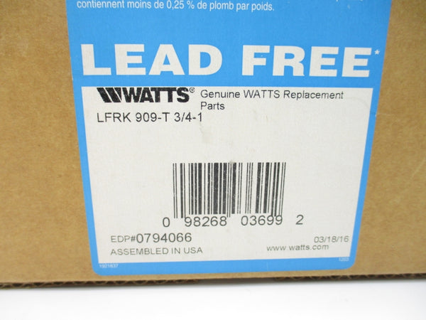 WATTS LFRK909-T-3/4-1 0794066 NSMP