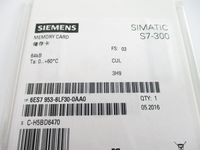 SIEMENS 6ES7953-8LF30-0AA0 NSMP