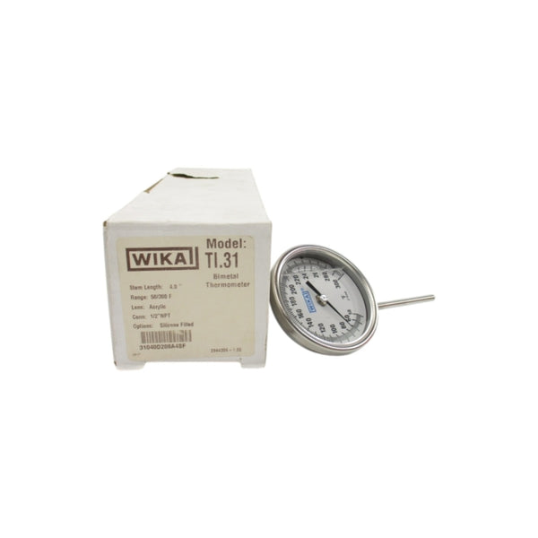 WIKA 31040D208A4SF TI.31 50/300'F 4.0" NSMP