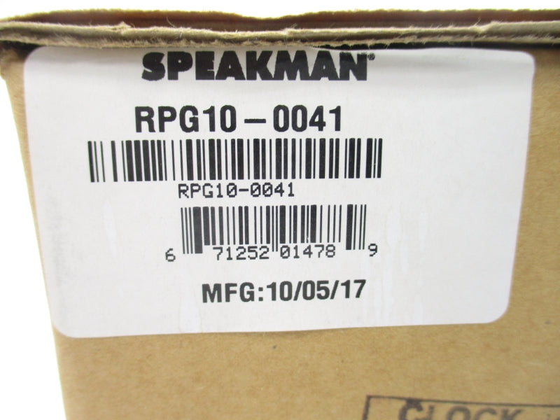SPEAKMAN RPG10-0041 NSMP