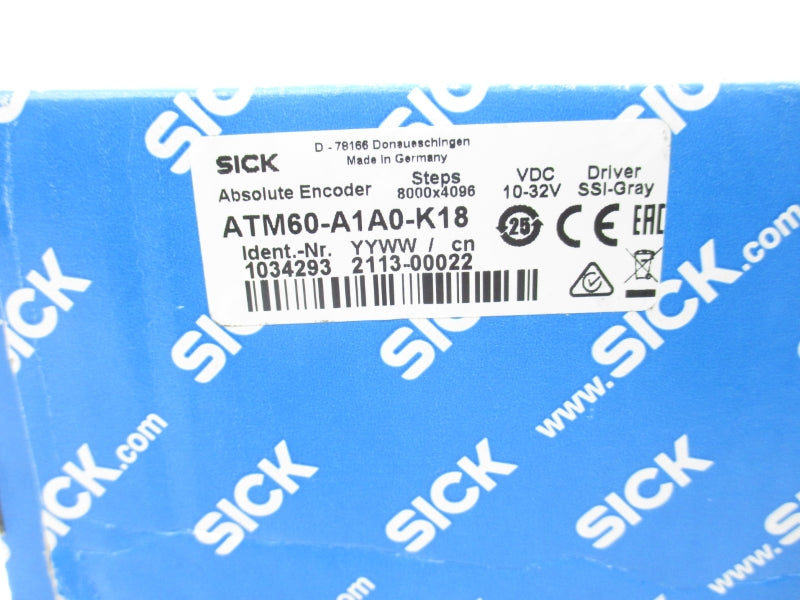 SICK ATM60-A1A0-K18 1034293 10-32VDC NSMP