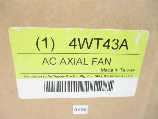 DAYTON 4WT43A 230V 0.11A NSMP