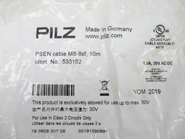 PILZ 533152 30VAC/DC 1.5A NSMP