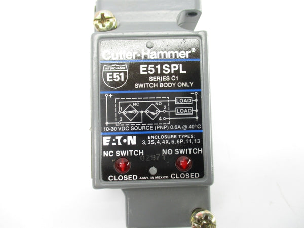CUTLER HAMMER E51SPL SER.C1 10-30VDC NSNP