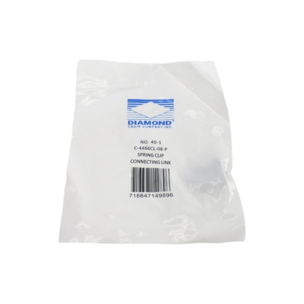 DIAMOND CHAIN COMPANY 40-1 C-4466CL-08-P NSMP